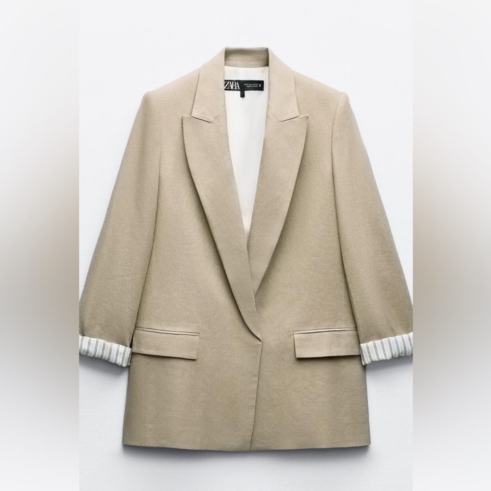 ZARA Linen Blazer